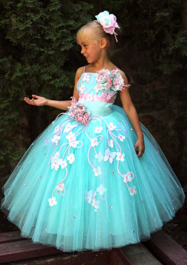 bianca censori dress grammys Simple Long Royal Blue Flower Girl Dress Flowers Girl Pageant Scoop Ta