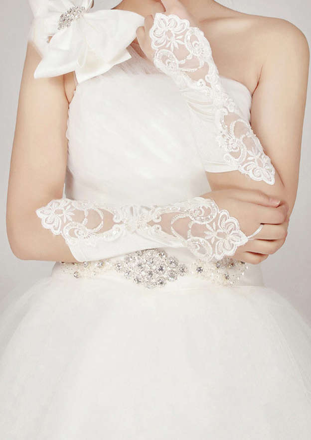 knee length dresses for ladies Lennox Lace Wedding Sleeves
