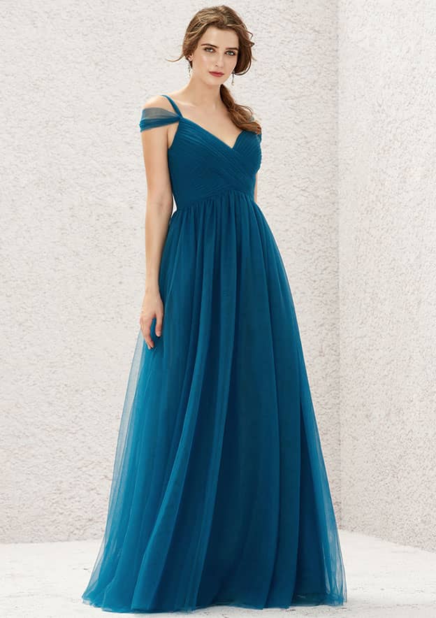 Turquoise Blue Bridesmaid Teal Boho Bridesmaid Dresses Bridesmaid Dresses  For Wholesale Price Tulle Fashion
