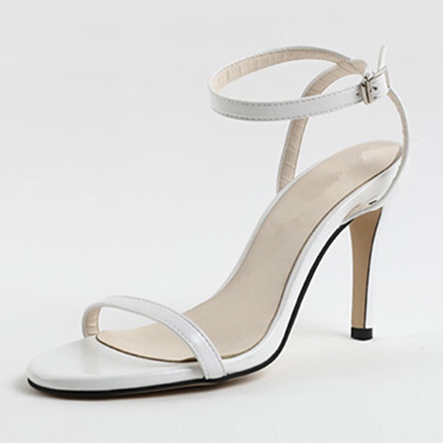 Peep Toe Buckle Strap Sandals