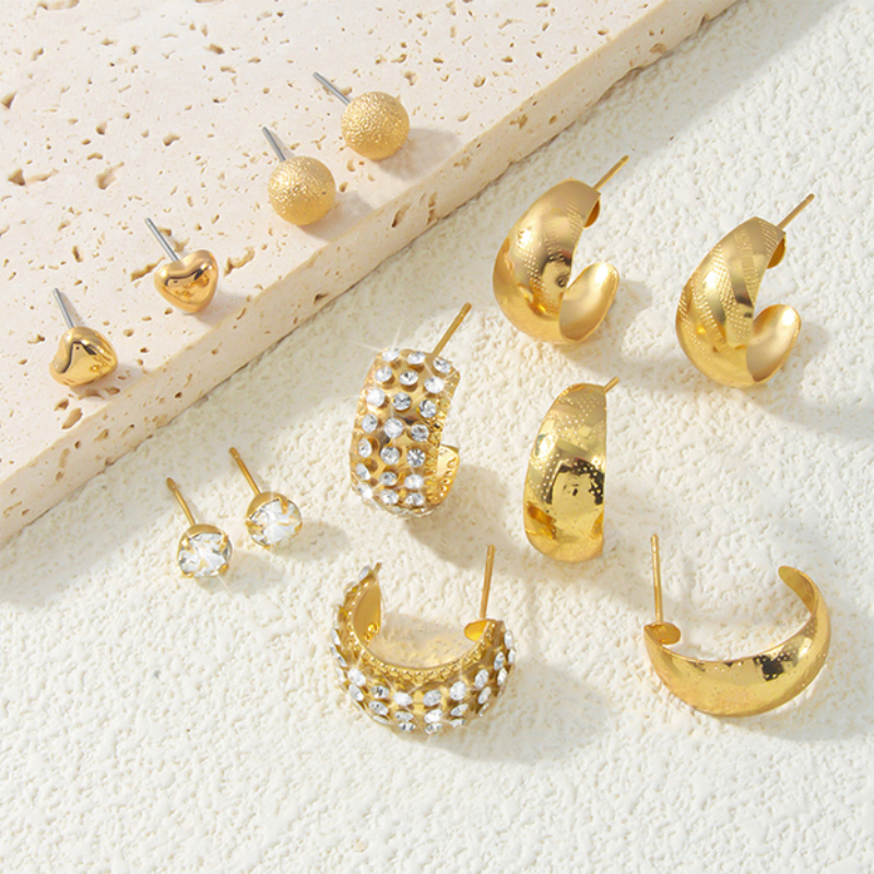 Exquisite Luxurious Women's Alloy Earring Set