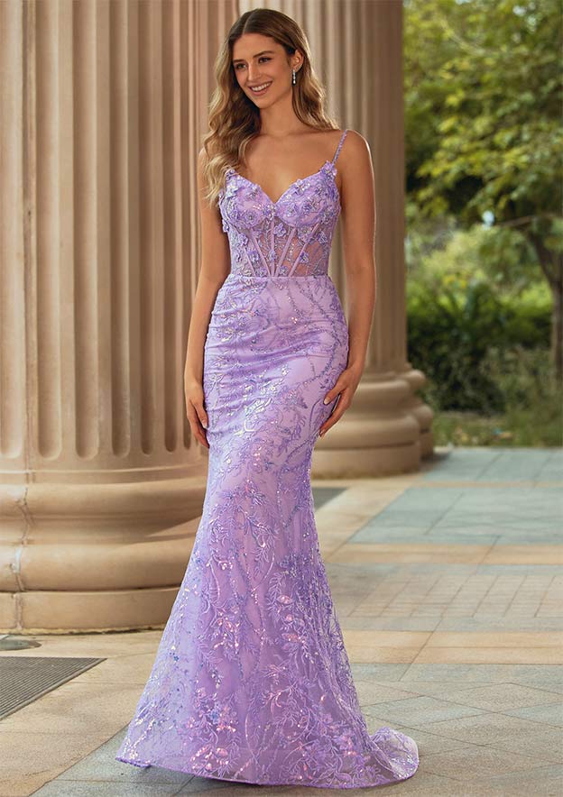 chinese dress ladies La Femme Strapless Sequin Plus Prom Dress main image 0