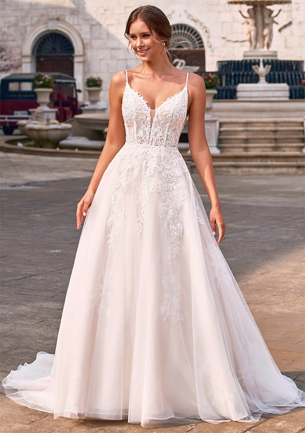 open lace back dress Clo