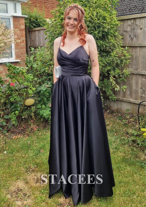 open lace back dress Amazon.com: MisShow Women's Lace Applique Prom Dresses with Beaded Chiffon  Long A-line Evening Formal Dresses Wedding Party Gown Black S : Clothing,  Shoes & Jewelry main image 1